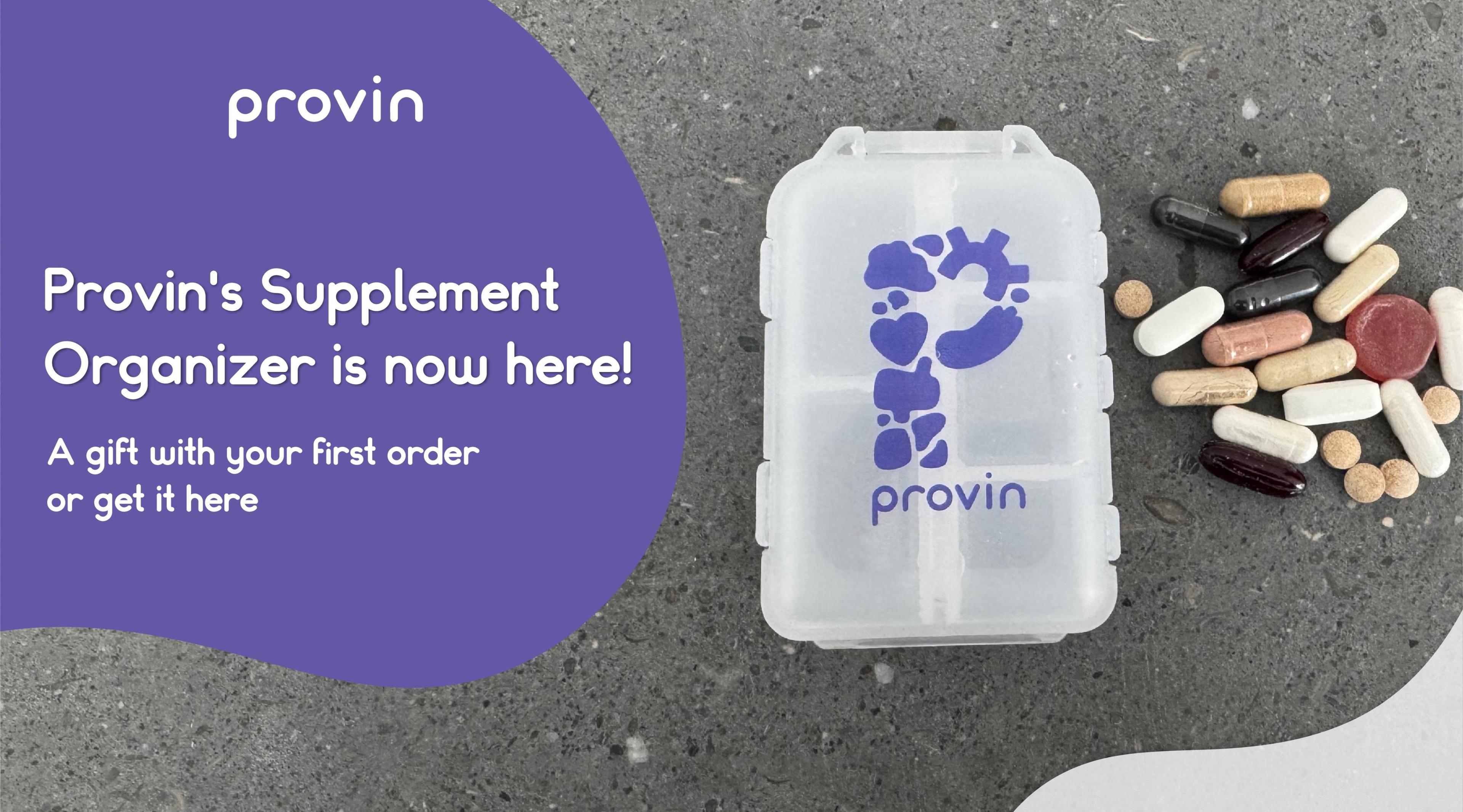Provin Supplement Organizer 