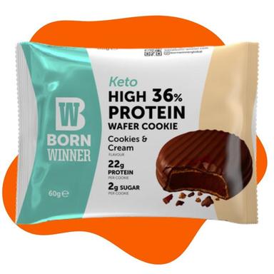 KETO Cookie Wafer – Cookies and Cream 36% 1