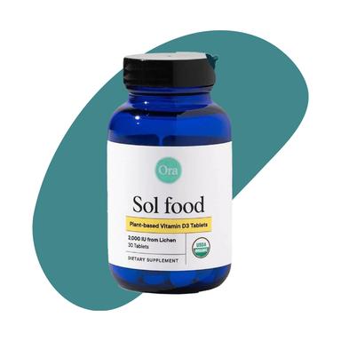 Sol food Plant-based Vitamin D3 1