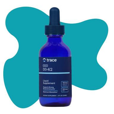 125 mcg (5,000 IU) D3, 100 mcg K2, 2 fl oz., 296 Servings 1