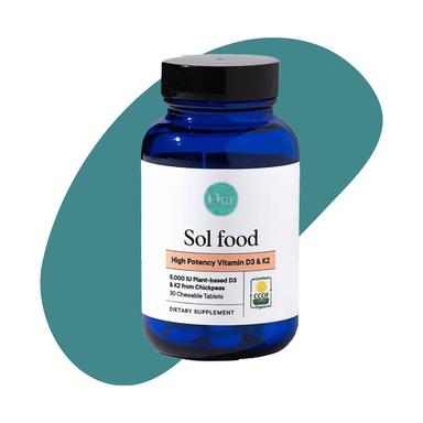 Sol Food High Potency Vitamin D3 + K2 1