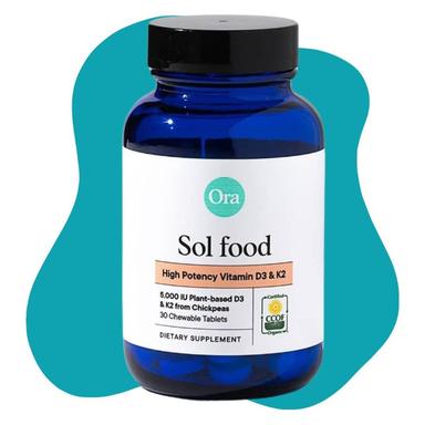 Sol Food High Potency Vitamin D3 + K2 1