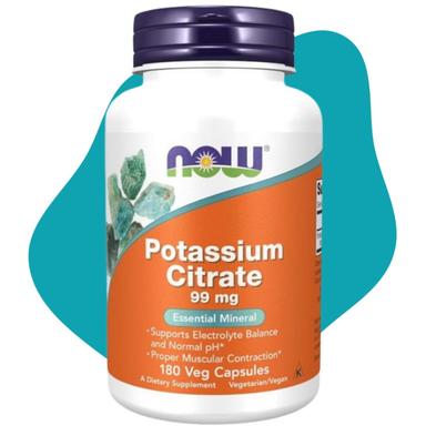 potassium citrate Now minerals heart kuwait provin