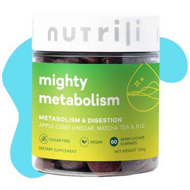 Mighty Metabolism, 60 Berry-Lychee Gummies 0