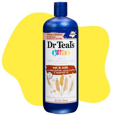 Kids 3In1 Bath Body Shampoo Oak Milk 1