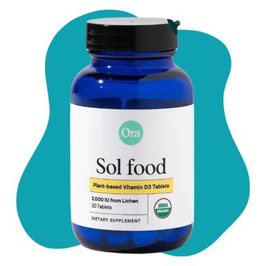 Sol food Plant-based Vitamin D3 1