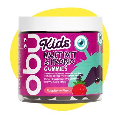 obu kids probiotics children digestion multivitamins gummies kuwait